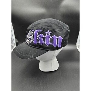 Skin Industries Y2K Black & Purple Cap - Wash and Wear